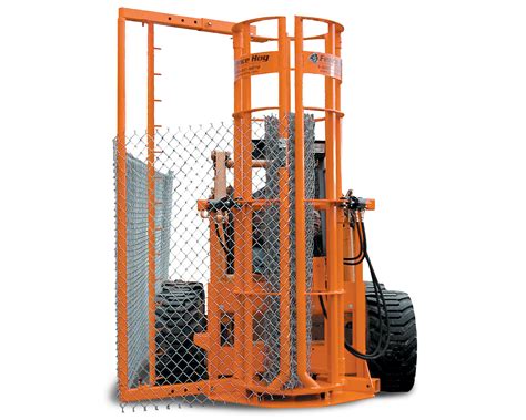 mini skid steer fence hog|bobcat mini fence stretcher.